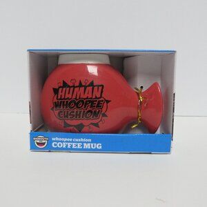 Ceramic Mug Coffee Cup Whoopee Cushion Novelty Big Mouth Inc 20oz New